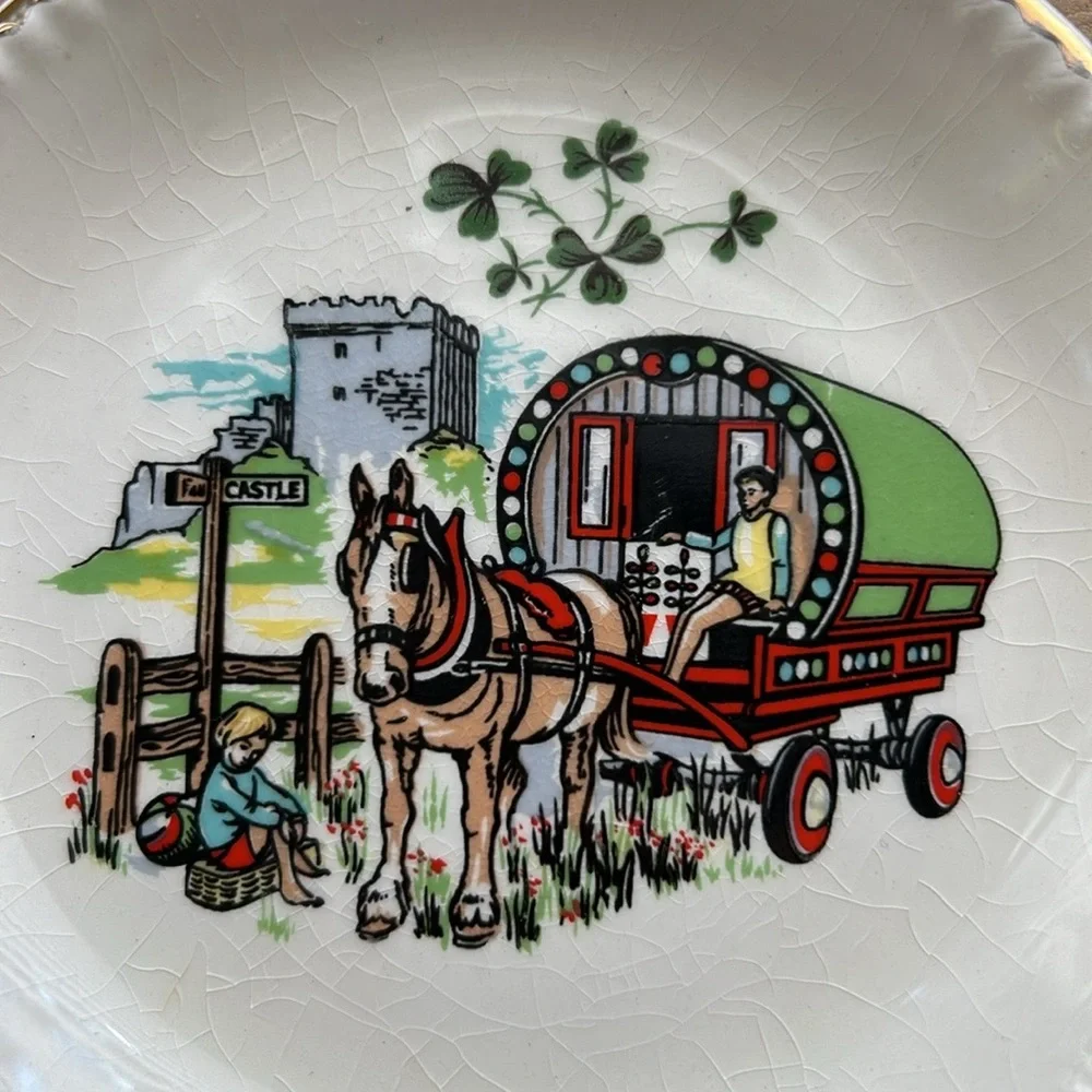 Vintage Ireland Trinket Dish
